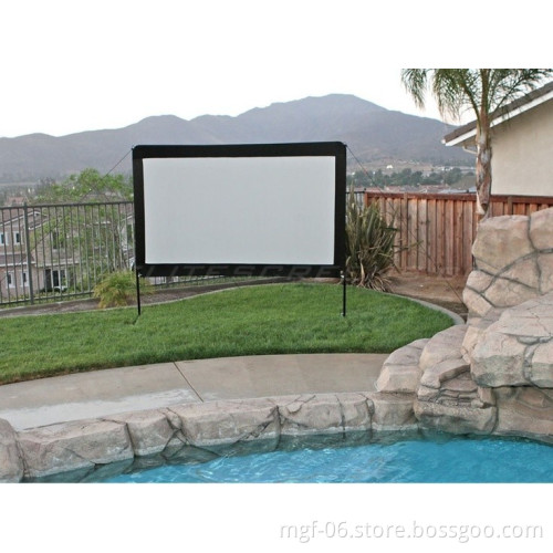 VGOMS7296 Outdoor Movie screen Theater Projector Guide